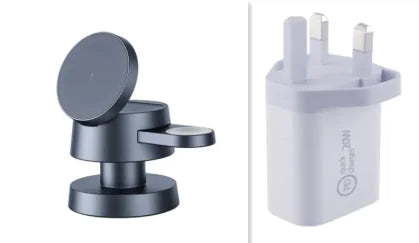 3-in-1 Magnetic Wireless Charger Night Lamp