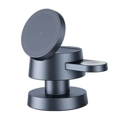 3-in-1 Magnetic Wireless Charger Night Lamp