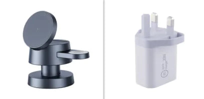 3-in-1 Magnetic Wireless Charger Night Lamp