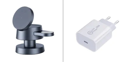 3-in-1 Magnetic Wireless Charger Night Lamp